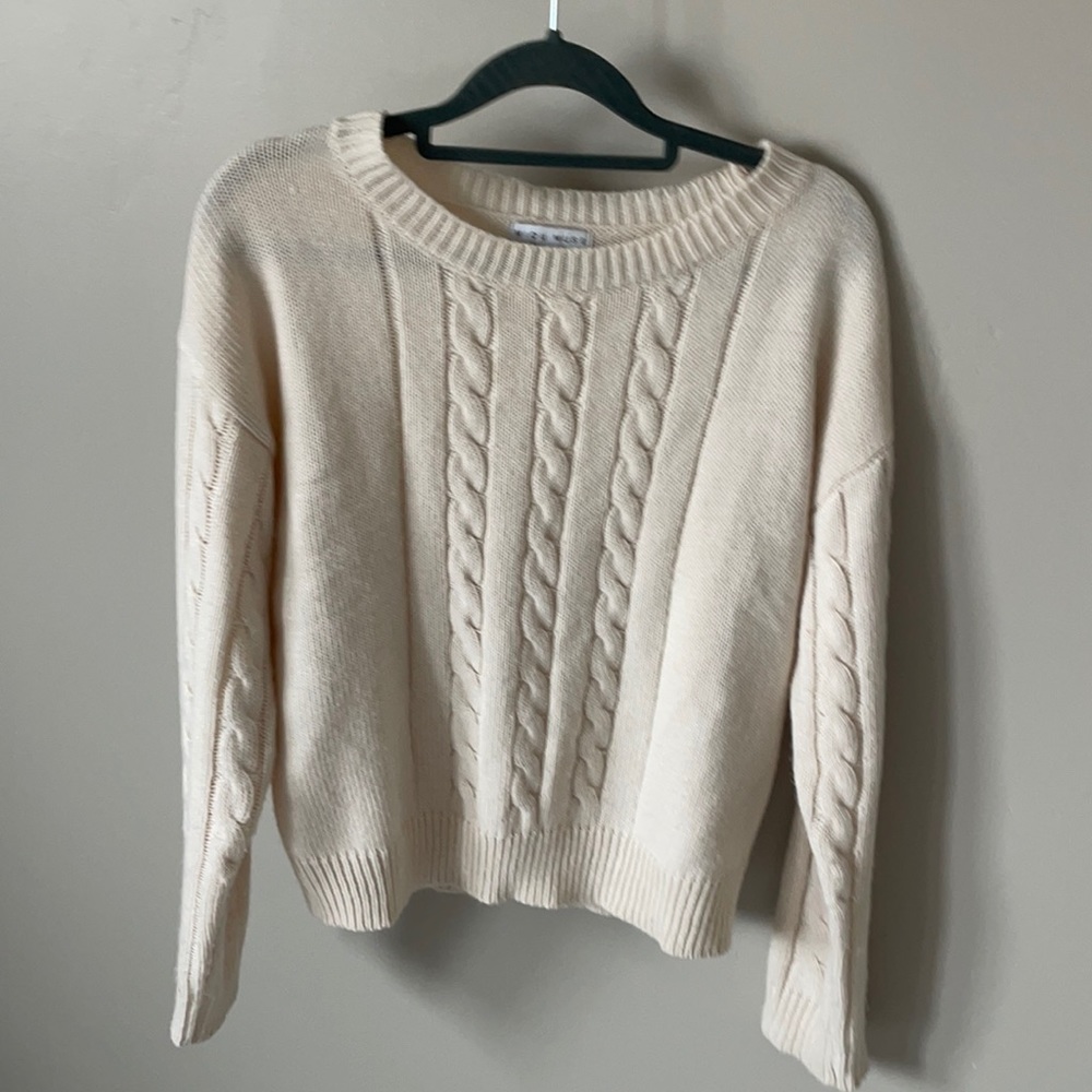 Cream cozy sweater